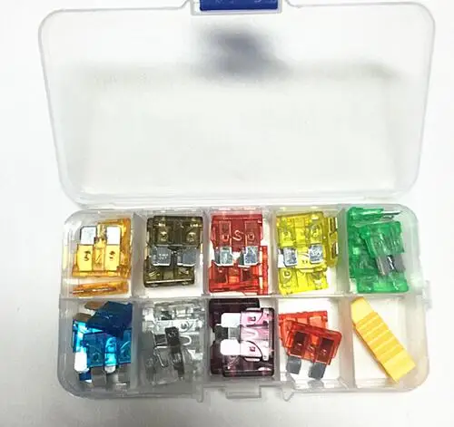 

5A 7.5A 10A 15A 20A 25A 30A 40A Blade Fuse Assortment Auto Car Truck Motorcycle FUSES Kit ATC ATO ATM