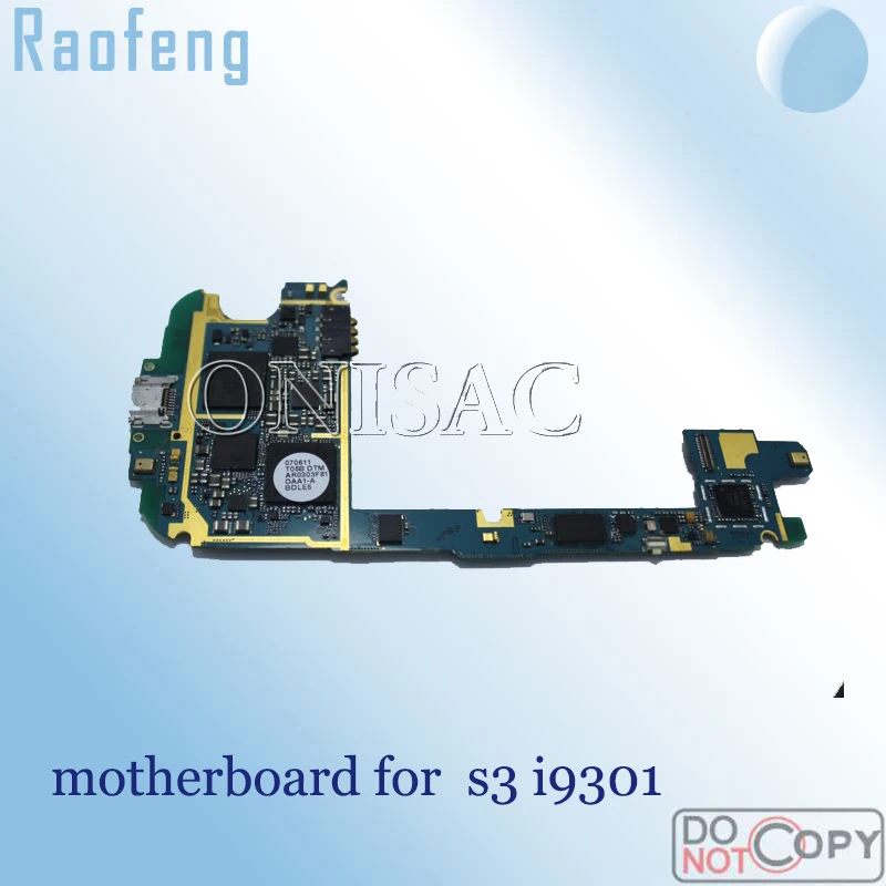 Raofeng разблокированная для Samsung galaxy S3 материнская плата i9301 Европейская версия с