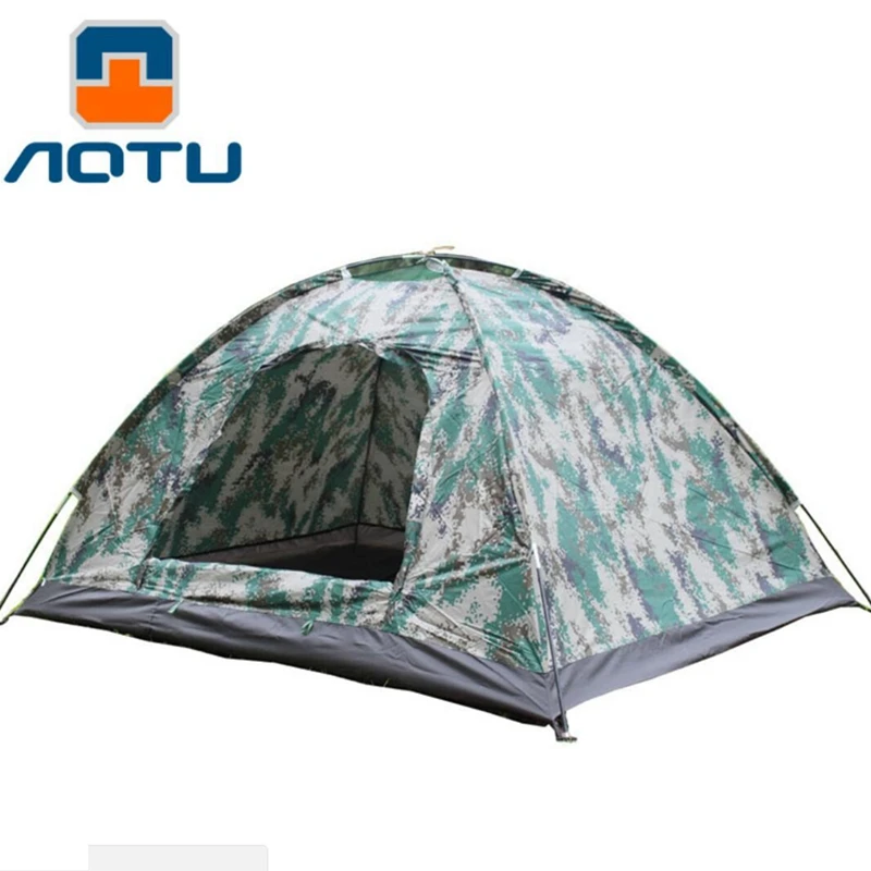 AOTU Outdoor Camping Family Traveling Tent with Hand Bag Tents Sun shading Camouflage printing Portable Tents Room
AOTU Outdoor Camping Family Traveling Tent with Hand Bag Tents Sun shading Camouflage printing Portable Tents Room