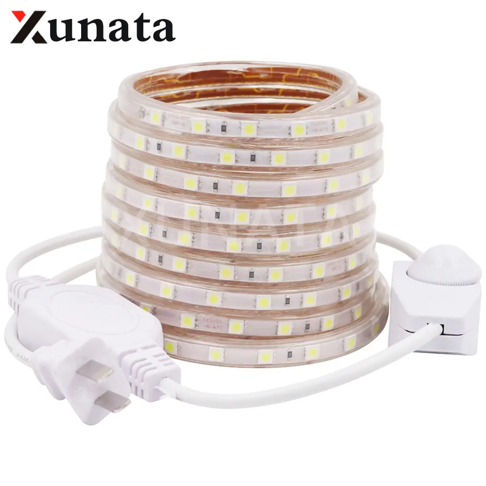 110 В SMD5050 Светодиодная лента с диммером 60 светодиодов/м Светодиодная лента лампа Водонепроницаемая IP67 Светодиодная лента Гибкая лампа штепс...
110 В SMD5050 Светодиодная лента с диммером 60 светодиодов/м Светодиодная лента лампа Водонепроницаемая IP67 Светодиодная лента Гибкая лампа штепс...