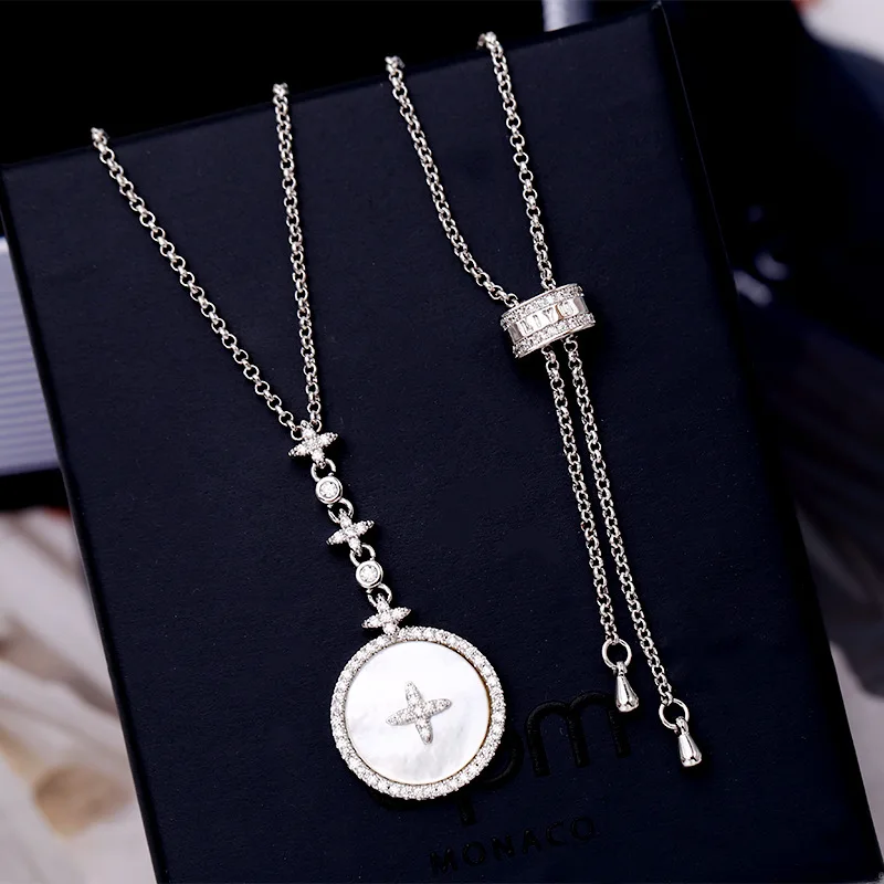 Fashion 60CM Adjustable Chain Round Shell Pendant Necklace For Women High Quality Summer Jewelry Drop Shipping / Wholesale
Fashion 60CM Adjustable Chain Round Shell Pendant Necklace For Women High Quality Summer Jewelry Drop Shipping / Wholesale