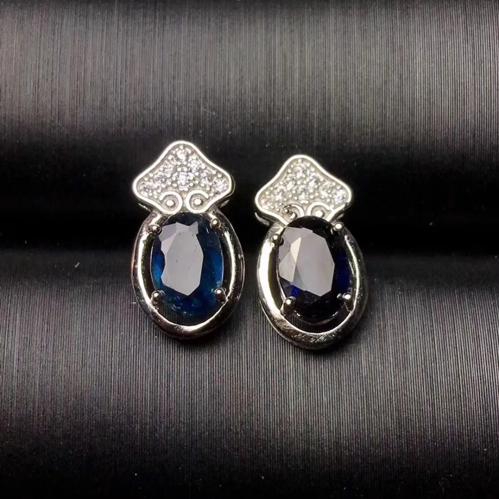 Sapphire earring gems Stud earring Natural and real sapphires 925 sterling silver Gem Size 5*7mm 2pcs
Sapphire earring gems Stud earring Natural and real sapphires 925 sterling silver Gem Size 5*7mm 2pcs
