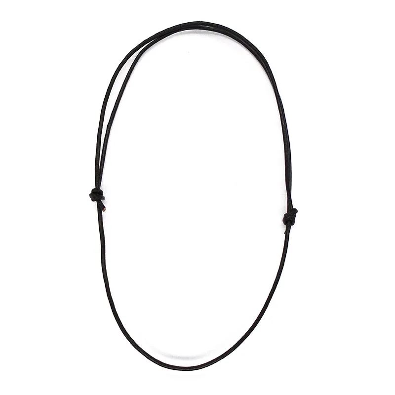 2 x Black Genuine Leather Cord Sliding Knot Adjustable Long Choker Necklaces for Jewelry Making Findings
2 x Black Genuine Leather Cord Sliding Knot Adjustable Long Choker Necklaces for Jewelry Making Findings