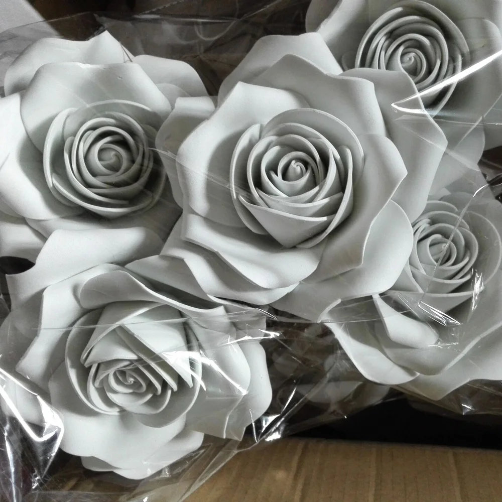 100%handmade15CM Foam flower Party Christmas Wedding decoration Large Artificial Paper flowers Party paper flower shooting props
100%handmade15CM Foam flower Party Christmas Wedding decoration Large Artificial Paper flowers Party paper flower shooting props