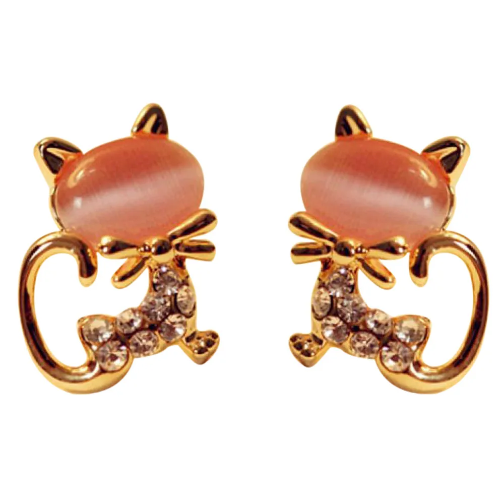 2019 New Arrival Korean Fashion Cute Cat Stone Crystal Rhinestone Women Stud Earrings 12.07
2019 New Arrival Korean Fashion Cute Cat Stone Crystal Rhinestone Women Stud Earrings 12.07