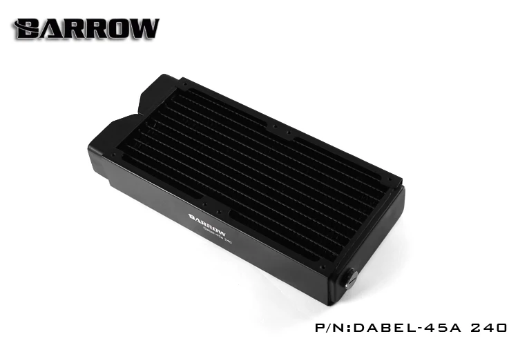 Barrow Dabel-45A 240, 45mm Thicknes 240mm Radiator, Copper Thick Plus Type Water Cooler, Suitable For 120mm Fans
Barrow Dabel-45A 240, 45mm Thicknes 240mm Radiator, Copper Thick Plus Type Water Cooler, Suitable For 120mm Fans