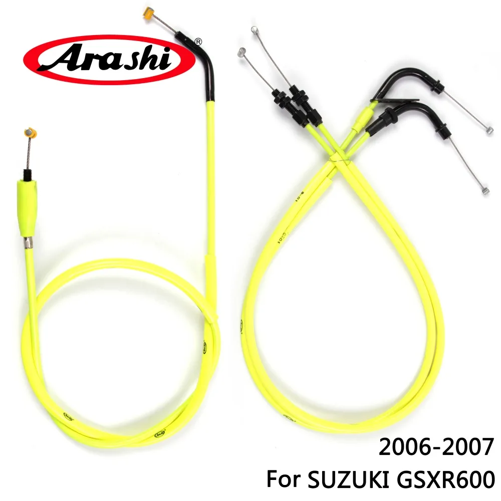 Arashi Motorcycle Throttle Line Clutch Cable Steel Wire Set For SUZUKI GSXR600 2006 2007 GSXR GSX-R 600 GSX-R600 Accessories
Arashi Motorcycle Throttle Line Clutch Cable Steel Wire Set For SUZUKI GSXR600 2006 2007 GSXR GSX-R 600 GSX-R600 Accessories