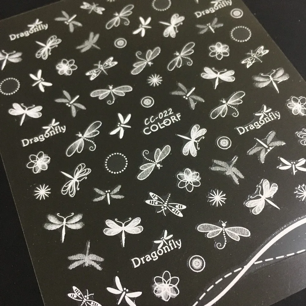 Newest CC sereis CC-022 dragonfly 3d nail art sticker nail decal stamping export japan designs rhinestones decorations
Newest CC sereis CC-022 dragonfly 3d nail art sticker nail decal stamping export japan designs rhinestones decorations
