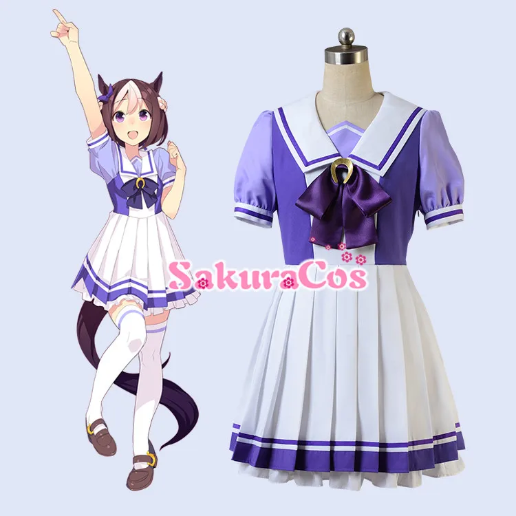 Anime! PrettyDerby Special Week SilenceSuzuka Vodka Lolita Uniform Cosplay Costume Maid Dress For Women 2018 New Hot Free Ship
Anime! PrettyDerby Special Week SilenceSuzuka Vodka Lolita Uniform Cosplay Costume Maid Dress For Women 2018 New Hot Free Ship
