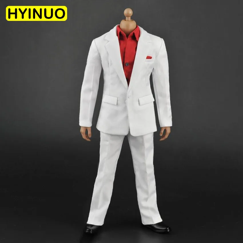1/6 Scale Male Suit Men White Suit Clothes Suit Formal Wear Clothes Clothing Set F 12" Action Figure Male Body Doll Toys
1/6 Scale Male Suit Men White Suit Clothes Suit Formal Wear Clothes Clothing Set F 12" Action Figure Male Body Doll Toys