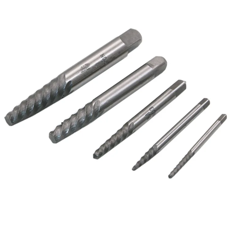 ZtDpLsd 5Pcs/set Screw Extractors Damaged Broken Screws Removal Tool Used in Removing the Damaged Bolts Drill Bits
ZtDpLsd 5Pcs/set Screw Extractors Damaged Broken Screws Removal Tool Used in Removing the Damaged Bolts Drill Bits