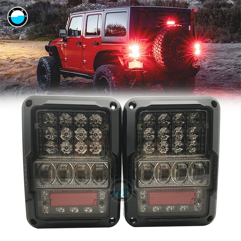 US/EU LED Brake Tail Lights Rear Signal Reverse Lamps Clear Lens For Jeep Wrangler vehicles Tail Lights Assembly.
US/EU LED Brake Tail Lights Rear Signal Reverse Lamps Clear Lens For Jeep Wrangler vehicles Tail Lights Assembly.