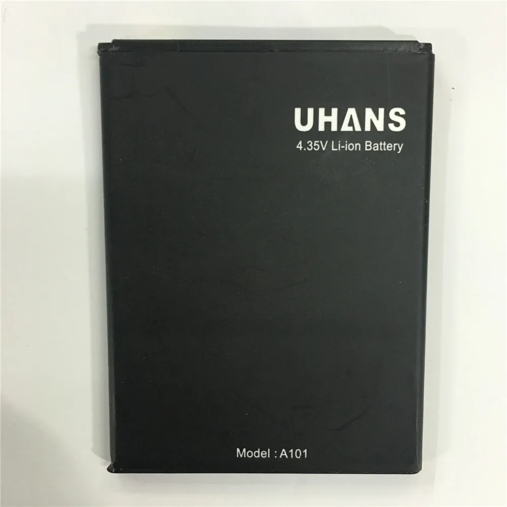 100% оригинал новый для UHANS A101 A101S 2450mAh Мобильный телефон батарея смартфона замена