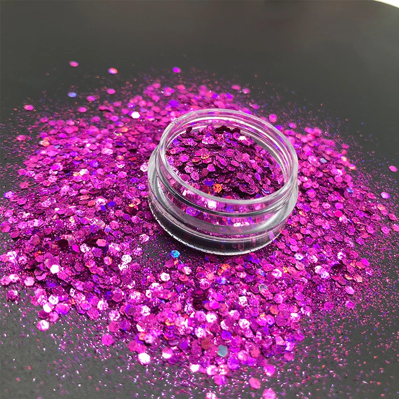 New Holographic Laser Rose Color Chunky Glitter Mix Powder Dust Confetti Sequins Flakes For Body Face Hair Art Party Decorations 
New Holographic Laser Rose Color Chunky Glitter Mix Powder Dust Confetti Sequins Flakes For Body Face Hair Art Party Decorations