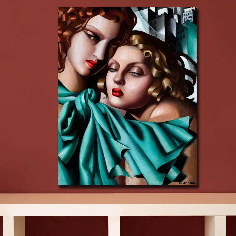 Tamara de lempicka LES JEUNES FILLES Fashion Oil Painting Prints on Canvas, Wall Pictures For Home Decoration Wall Decor
Tamara de lempicka LES JEUNES FILLES Fashion Oil Painting Prints on Canvas, Wall Pictures For Home Decoration Wall Decor