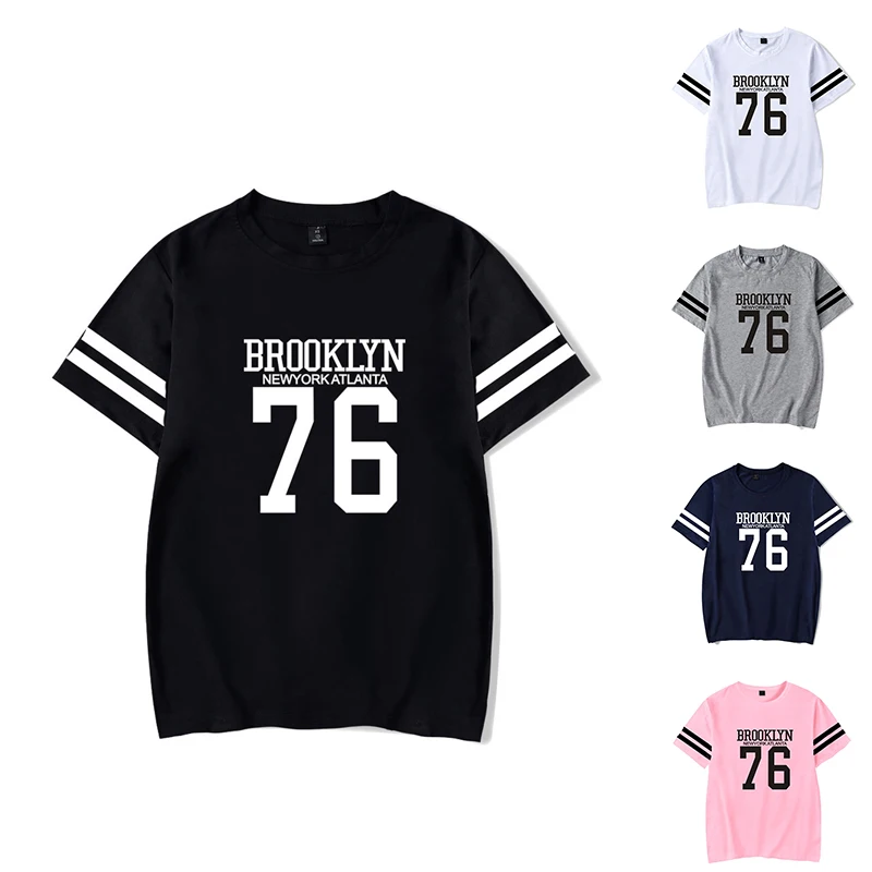 Футболка BROOKLYN 76 с принтом, летняя модная футболка в стиле хип-хоп для мужчин и женщин, Повседневная футболка, Спортивная футболка с коротким ...
Футболка BROOKLYN 76 с принтом, летняя модная футболка в стиле хип-хоп для мужчин и женщин, Повседневная футболка, Спортивная футболка с коротким ...