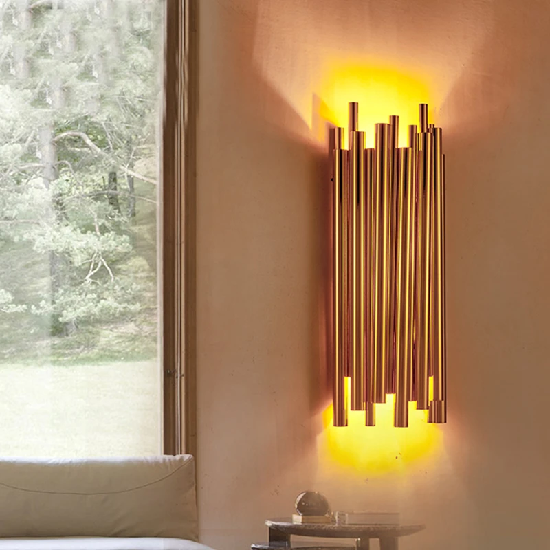 Modern Copper Wall Lamp Indoor Lighting Aluminum Wall Sconce Bedside Lamps Bedroom Beside Home Lighting Art Wall Lights WA137
Modern Copper Wall Lamp Indoor Lighting Aluminum Wall Sconce Bedside Lamps Bedroom Beside Home Lighting Art Wall Lights WA137