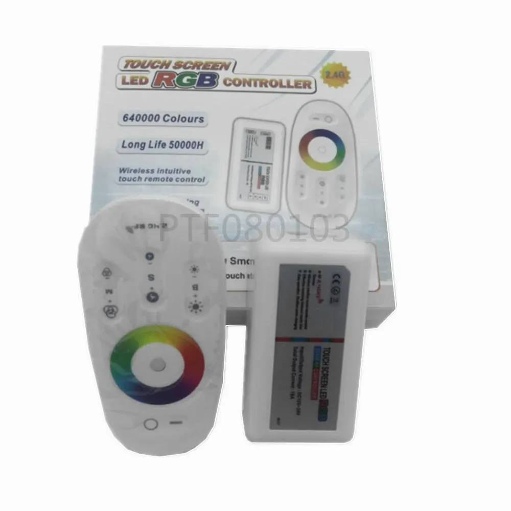 Сенсорный экран LED RGB/RGBW контроллер 2 4G беспроводной DC12 24V сенсорный RF пульт