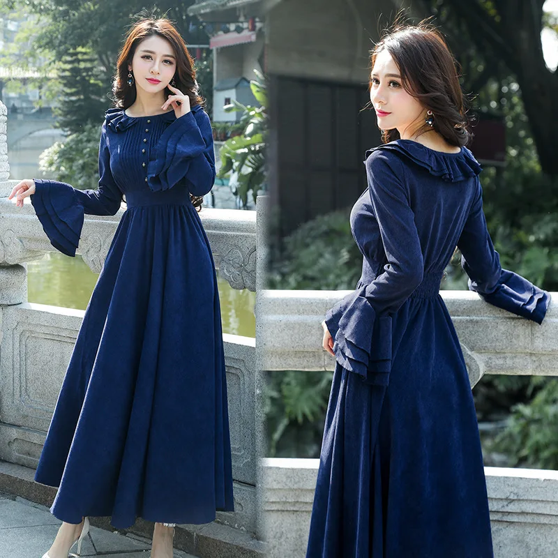 Makuluya Women's RED Vintage Palace Long Sleeve Dresses Casual Bohemian Holiday Prairie Chic Spring Autumn Female Girl Lady QW
Makuluya Women's RED Vintage Palace Long Sleeve Dresses Casual Bohemian Holiday Prairie Chic Spring Autumn Female Girl Lady QW