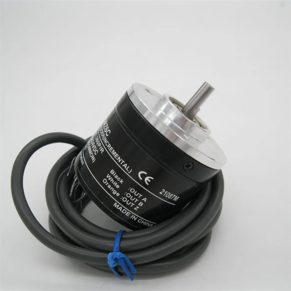 E6C2-CWZ6C 60 360 500 300 1000 1024 1500 2000P/R encoder for optical rotary encoder incremental encoder ABZ output DC12-24V
E6C2-CWZ6C 60 360 500 300 1000 1024 1500 2000P/R encoder for optical rotary encoder incremental encoder ABZ output DC12-24V