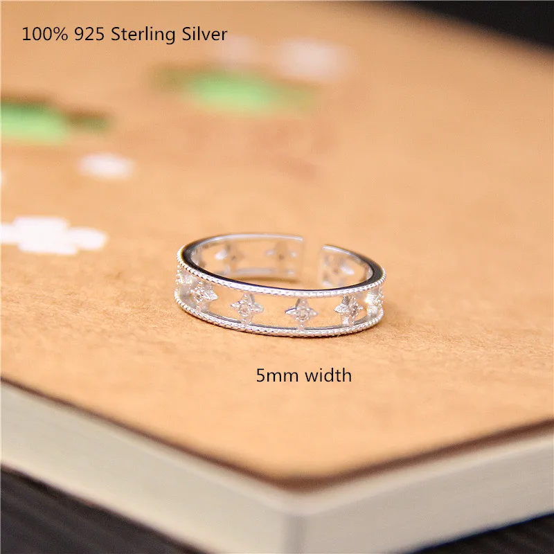 Buyee 100% 925 Sterling Silver Fashion Wedding Ring Women Shiny Zircon with Star Ring for Women Fashion Party Engagement Jewelry
Buyee 100% 925 Sterling Silver Fashion Wedding Ring Women Shiny Zircon with Star Ring for Women Fashion Party Engagement Jewelry