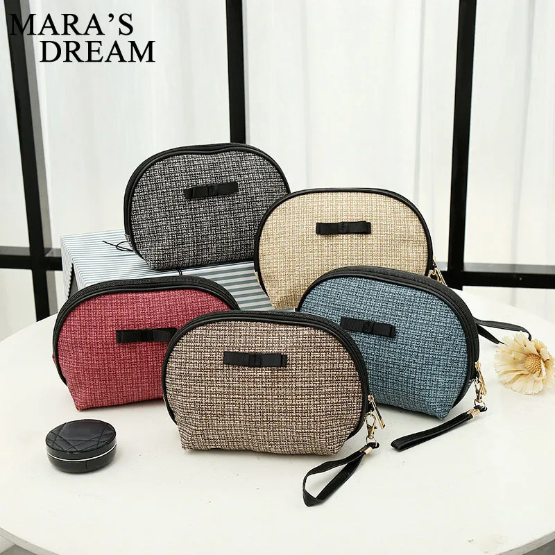 Mara's Dream Women Cosmetic Cases New zipper Portable Women Cosmetic bag fashion simple canvas Women wash bag storage bag
Mara's Dream Women Cosmetic Cases New zipper Portable Women Cosmetic bag fashion simple canvas Women wash bag storage bag