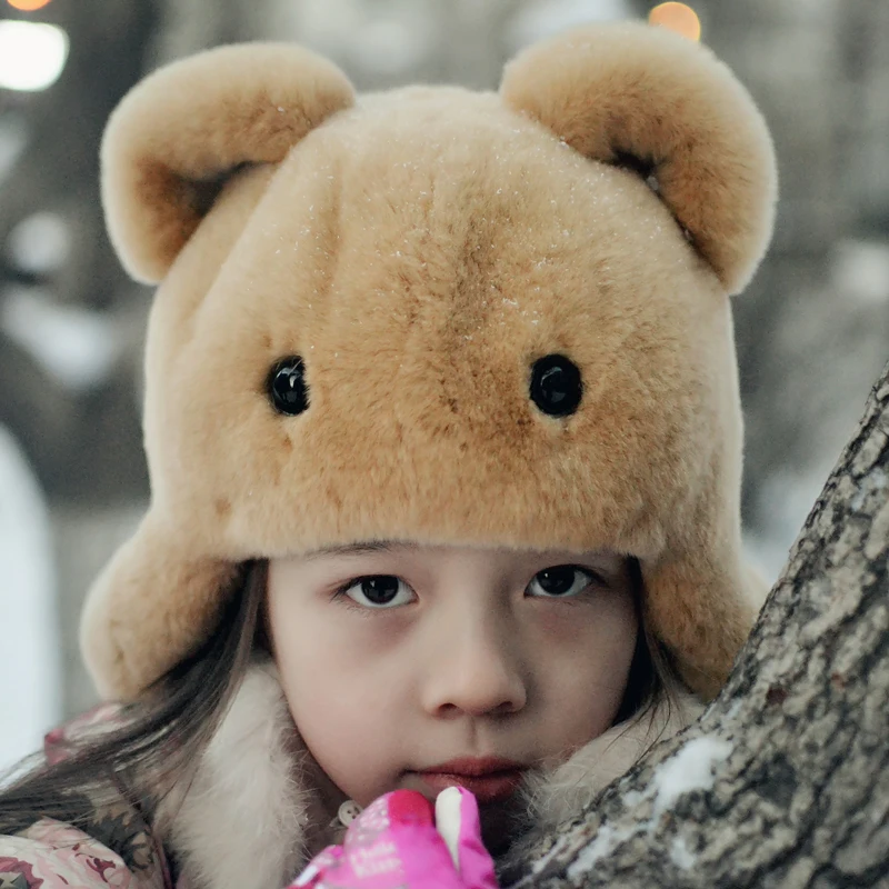 Natural Rabbit Fur Hat Winter Boys Girls Real Rabbit Hat Hats & Caps Children Earmuffs Warm Children's Female Ear Rabbit Fur Hat
Natural Rabbit Fur Hat Winter Boys Girls Real Rabbit Hat Hats & Caps Children Earmuffs Warm Children's Female Ear Rabbit Fur Hat