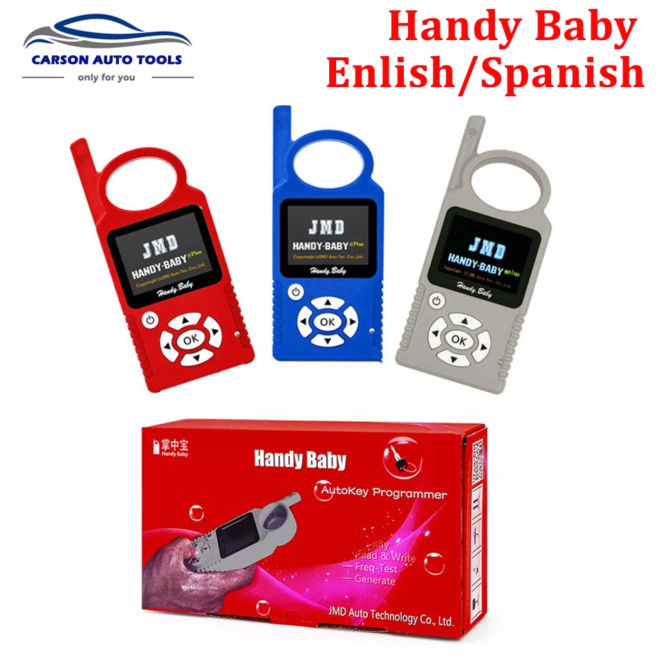 Original Handy Baby CBAY NO G functions Car Key Programmer Auto Key Copy transponder for 4D/46/48 Chips JMD CBAY Chip Programmer
Original Handy Baby CBAY NO G functions Car Key Programmer Auto Key Copy transponder for 4D/46/48 Chips JMD CBAY Chip Programmer