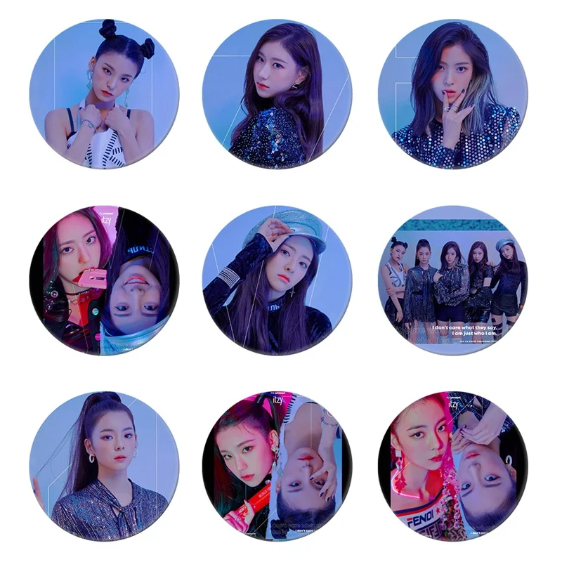 Новинка Модный корейский мини альбом ITZY KPOP круглый значок 58 мм булавки и броши