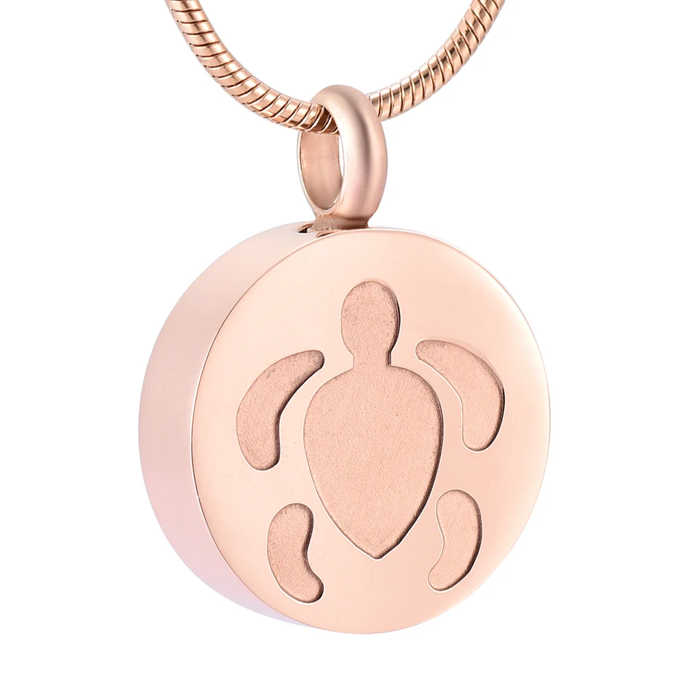 IJD9928 Stainless Steel Tortoise Animal Cremation Souvenir Pendant for Ashes Urn Keepsake Memorial Necklace Jewelry
IJD9928 Stainless Steel Tortoise Animal Cremation Souvenir Pendant for Ashes Urn Keepsake Memorial Necklace Jewelry