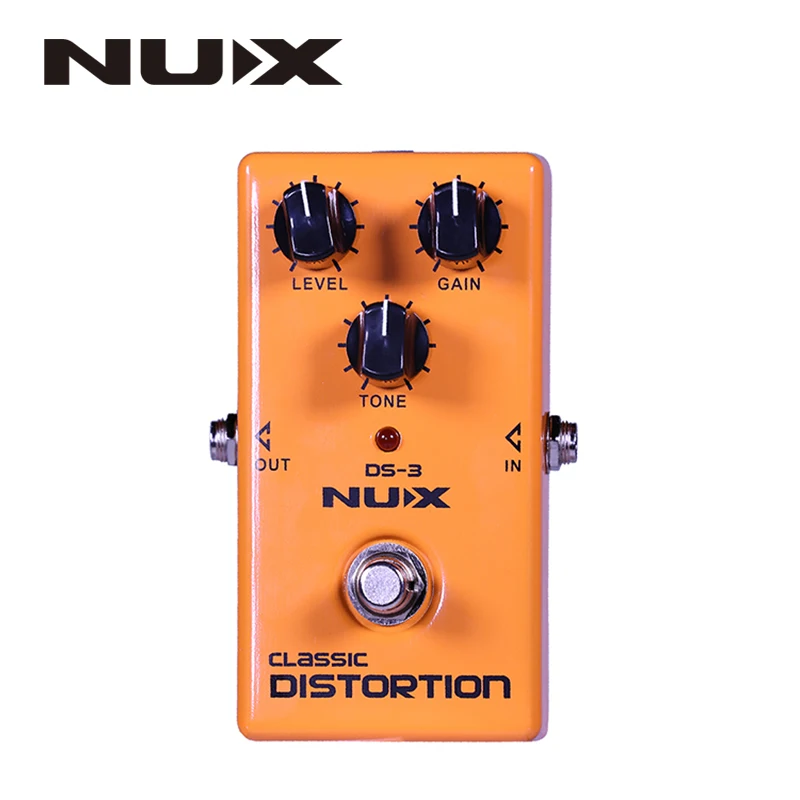 NUX DS-3 Classic Distortion Pedal High Quality Electric Guitar Effect Pedal True Bypass Durable Guitar Parts & Accessories
NUX DS-3 Classic Distortion Pedal High Quality Electric Guitar Effect Pedal True Bypass Durable Guitar Parts & Accessories