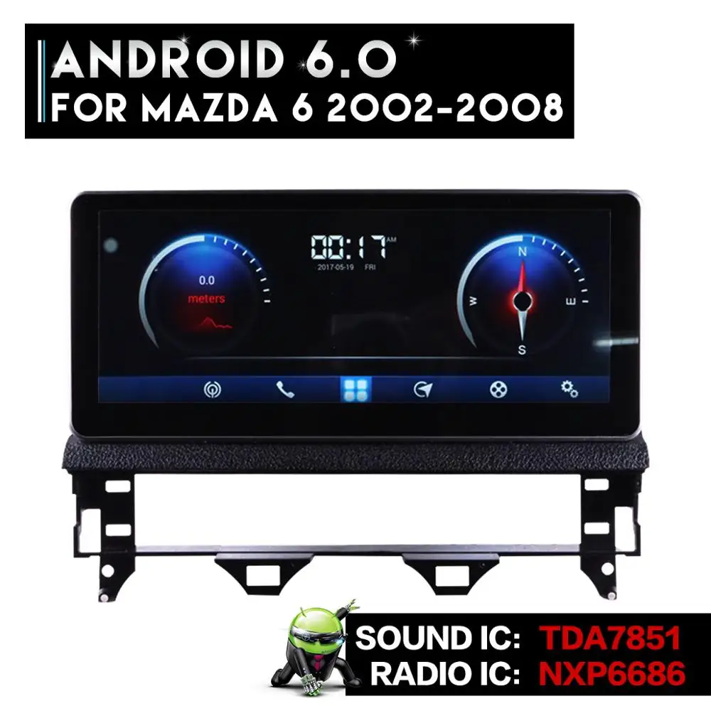 Tesla 10.25 inch Android 2+64G Car DVD Stereo Multimedia Headunit For Mazda 6 2002-2008 Auto PC Radio GPS Navigation Video Audio
Tesla 10.25 inch Android 2+64G Car DVD Stereo Multimedia Headunit For Mazda 6 2002-2008 Auto PC Radio GPS Navigation Video Audio