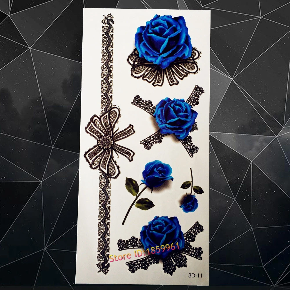 New Sexy 3D Design Tattoo Stickers Henna Lace A3D-11 Bowknot Chains Tattoo Arm Legs Large 3D Bow Roses Sexy Women Jewelry Tattoo
New Sexy 3D Design Tattoo Stickers Henna Lace A3D-11 Bowknot Chains Tattoo Arm Legs Large 3D Bow Roses Sexy Women Jewelry Tattoo