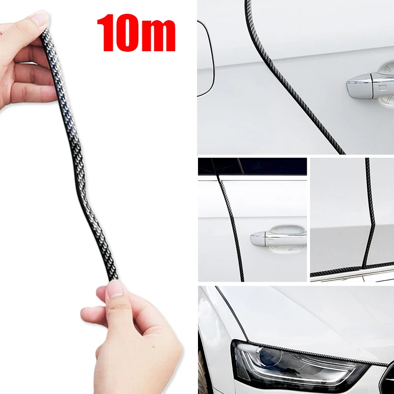 Rubber Scratch-proof Protective Strip Edge Protector Shield Guard Door Car Truck Carbon Fiber
Rubber Scratch-proof Protective Strip Edge Protector Shield Guard Door Car Truck Carbon Fiber