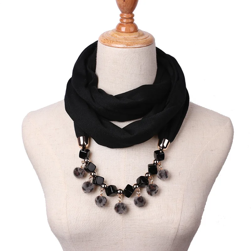 2019 New Women Necklace Ring Neckerchief Winter Warm Jewelry Pendant Scarf Cotton Female Wraps Soft Hijab Muslim Head Scarves
2019 New Women Necklace Ring Neckerchief Winter Warm Jewelry Pendant Scarf Cotton Female Wraps Soft Hijab Muslim Head Scarves