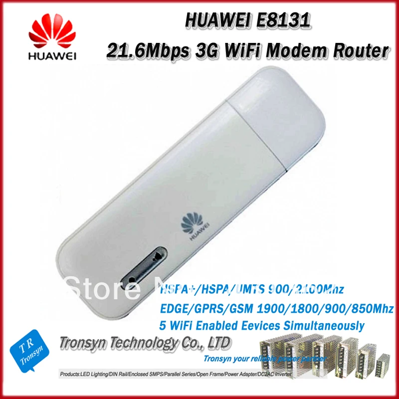 HSPA 21.6Mbps HUAWEI E8131 3G WiFi Modem Router And 3G USB WiFi Dongle For HUAWEI
HSPA 21.6Mbps HUAWEI E8131 3G WiFi Modem Router And 3G USB WiFi Dongle For HUAWEI