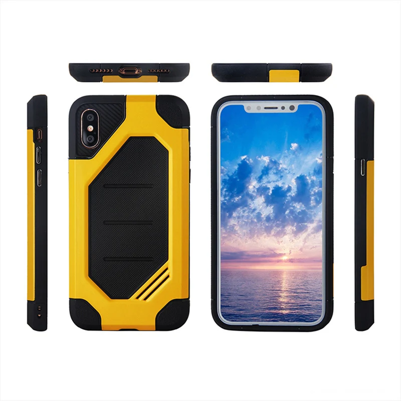 30pcs Romiky for Apple iPhone X Cases Back Cover Housing Plastic Frame + Silicone Dual Layer Protection Case 10 | Мобильные телефоны