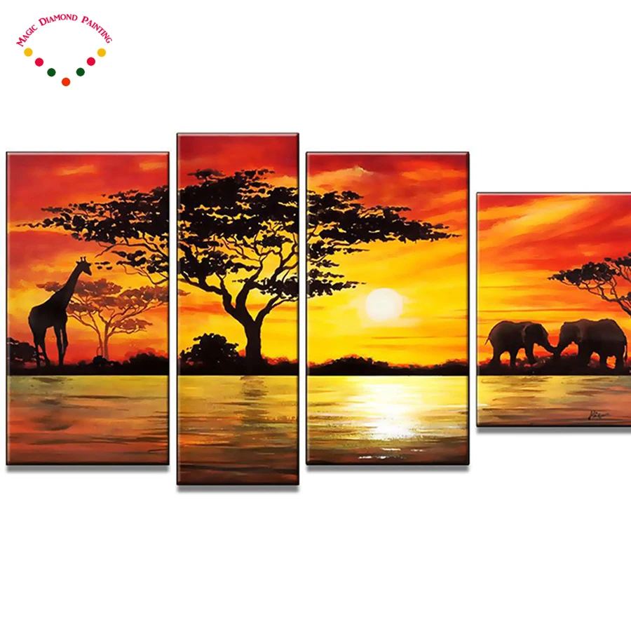 full square drill Diamond embroidery sunrise,African,elephant 5D DIY diamond painting Cross Stitch Multi-picture home decoration
full square drill Diamond embroidery sunrise,African,elephant 5D DIY diamond painting Cross Stitch Multi-picture home decoration