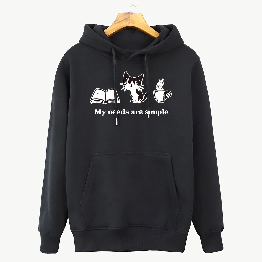 MY NEEDS ARE SIMPLE Letter Print Sweatshirt For Women 2018 Autumn Winter Clothes Hooded Hoody Lady Streetwear Women's Hoodies
MY NEEDS ARE SIMPLE Letter Print Sweatshirt For Women 2018 Autumn Winter Clothes Hooded Hoody Lady Streetwear Women's Hoodies