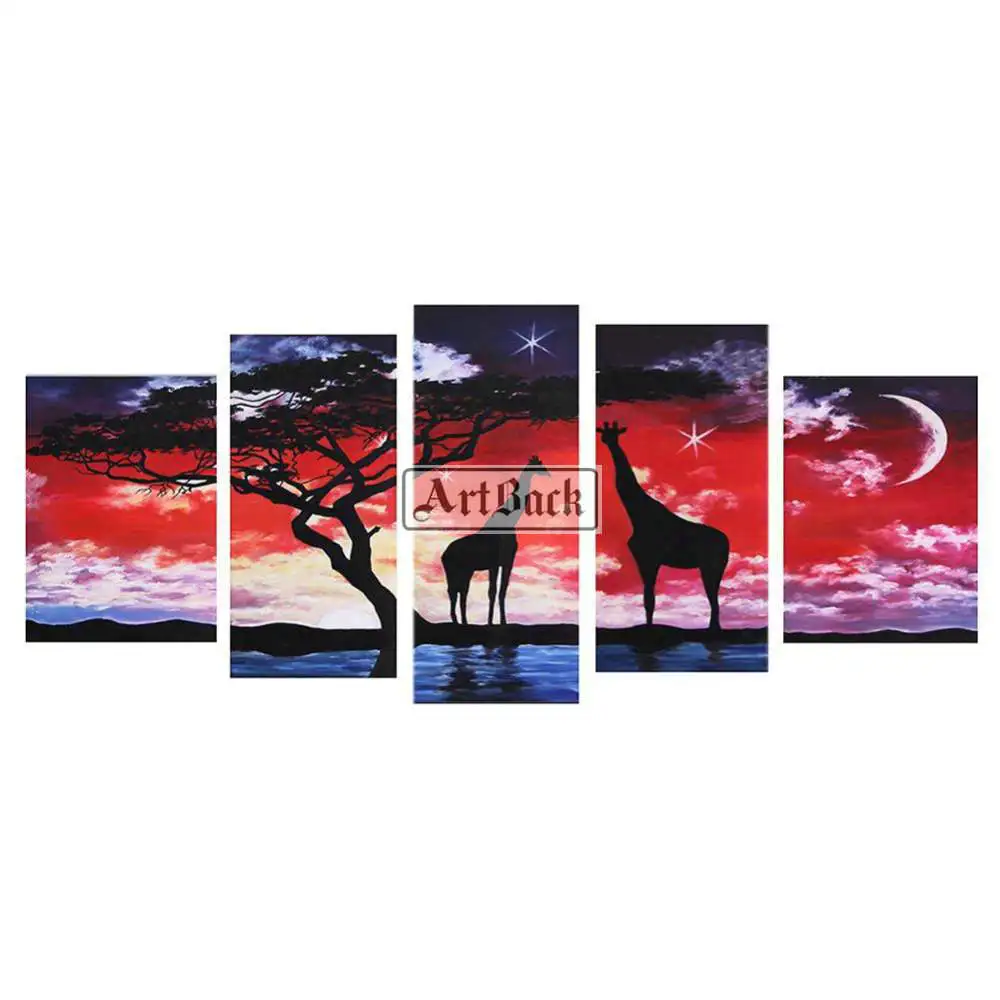 Multi-Picture 5pcs 5D Diamond Painting Sunset Tree Giraffe Full Square & Round Drill Diamond Embroidery Mosaic Home Decor
Multi-Picture 5pcs 5D Diamond Painting Sunset Tree Giraffe Full Square & Round Drill Diamond Embroidery Mosaic Home Decor