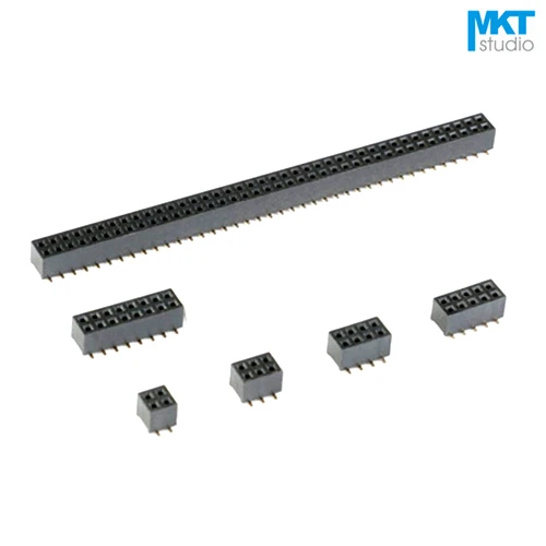 100Pcs 2.0mm Pitch Vertical SMD Double Row 4.3mm Female PTH Pin Header For Arduino 2x40P
100Pcs 2.0mm Pitch Vertical SMD Double Row 4.3mm Female PTH Pin Header For Arduino 2x40P