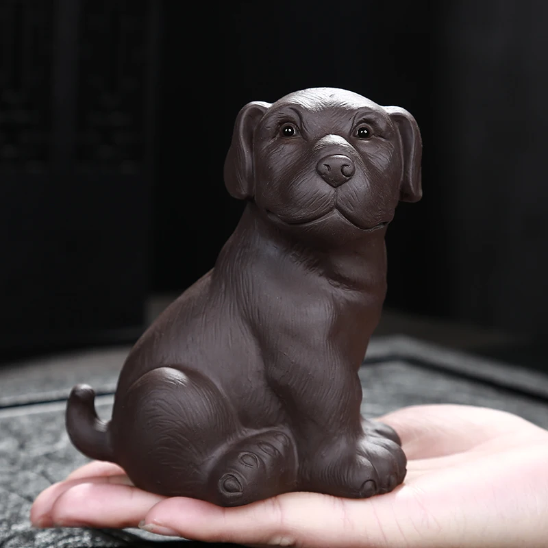Authentic Yixing Purple Clay Lucky Tea Pet Ornament Lovely Dog Figurine Animal Model Kung Fu Tea Set Accessories Home Decoration
Authentic Yixing Purple Clay Lucky Tea Pet Ornament Lovely Dog Figurine Animal Model Kung Fu Tea Set Accessories Home Decoration