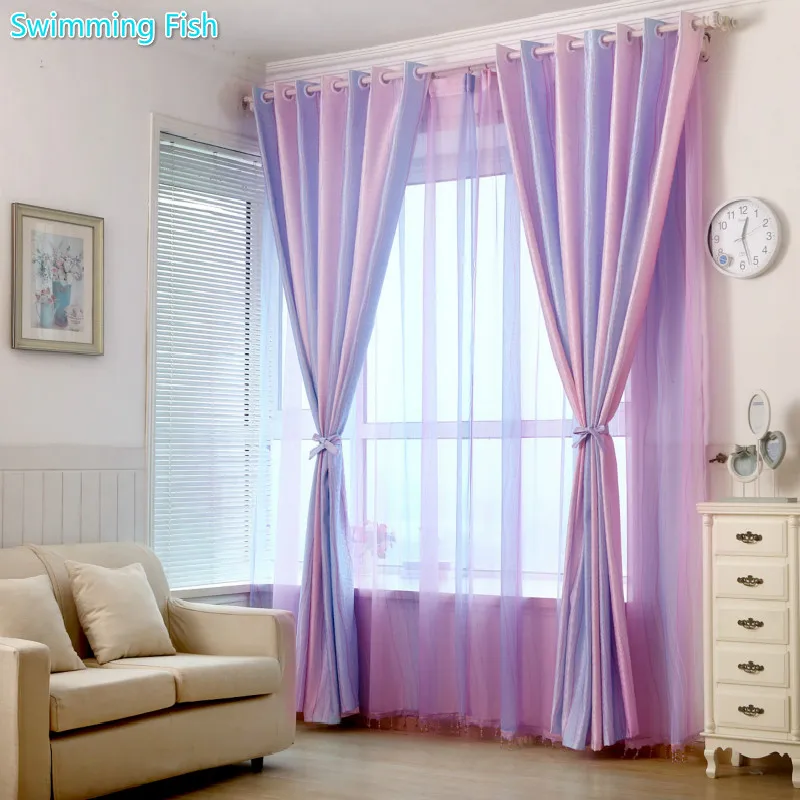 Purple/Green Jacquard Curtain Drape Sheer Tulle Blinds Curtains for Children Bedroom Living Room Window Treatment Customized
Purple/Green Jacquard Curtain Drape Sheer Tulle Blinds Curtains for Children Bedroom Living Room Window Treatment Customized
