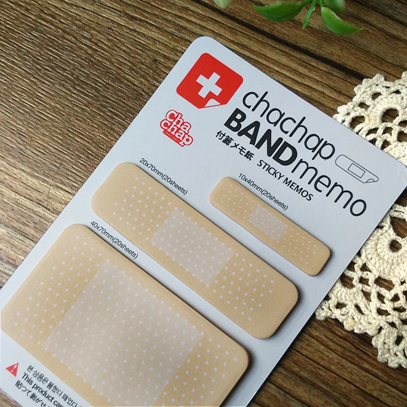 Free Shipping Novelty Bandage Model Self-adhesive Memo Pad Sticky Note Memo Set Gift Stationery Wholesale
Free Shipping Novelty Bandage Model Self-adhesive Memo Pad Sticky Note Memo Set Gift Stationery Wholesale