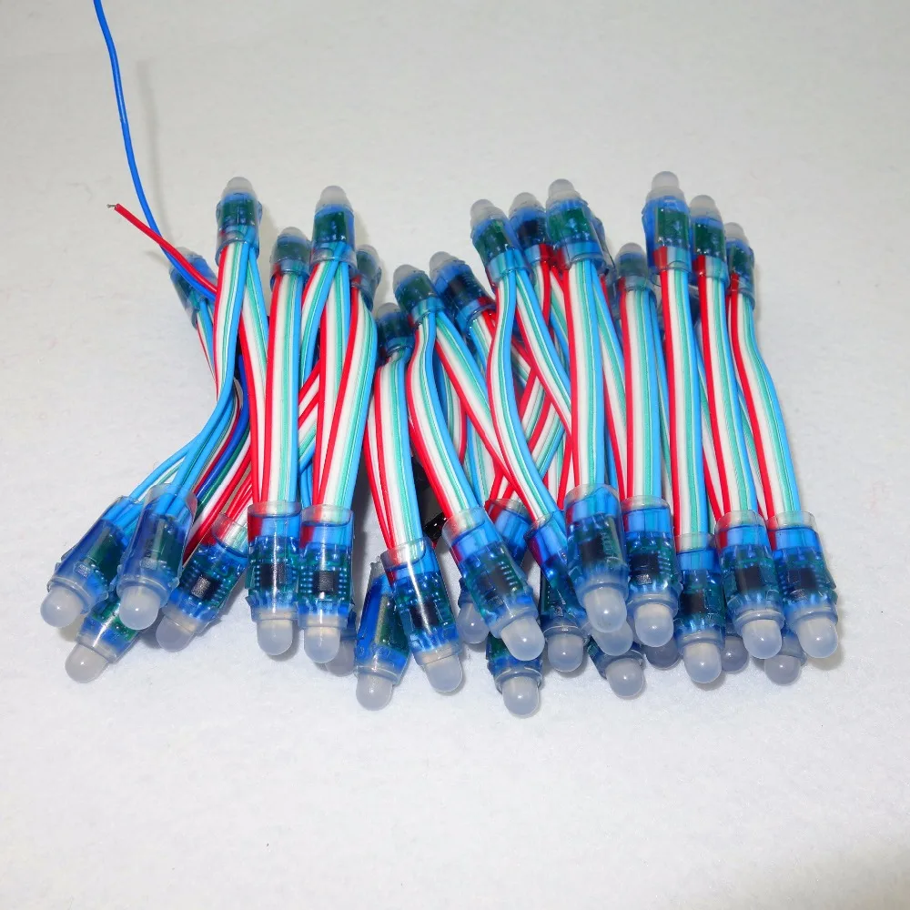 GS8206 DC5V addressable pixel;IP68 rated;one bad node does not affect the other nodes'working;color wire
GS8206 DC5V addressable pixel;IP68 rated;one bad node does not affect the other nodes'working;color wire