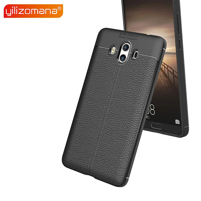 YILIZOMANA Лидер продаж мягкий чехол для телефона TPU Личи шаблон задняя крышка Huawei NOVA 2