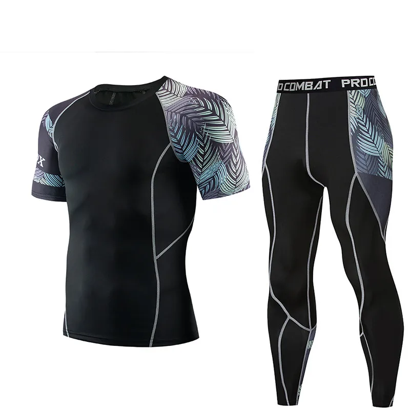New men's compression suit tights exercise fitness base layer sportswear long-sleeved shirt MMA suit rash protective gear set
New men's compression suit tights exercise fitness base layer sportswear long-sleeved shirt MMA suit rash protective gear set