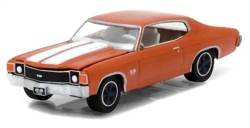 GreenLight 1:64 1972 Chevrolet Che velle SS бутик игрушки из сплава для детей модель оригинальная