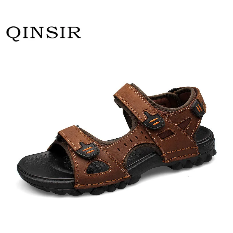 Summer Genuine Leather Gladiator Men's Beach Shoes Sandals Outdoor Shoes Roman Men Casual Shoe Flip Flops Soft Plus Size 38~48
Summer Genuine Leather Gladiator Men's Beach Shoes Sandals Outdoor Shoes Roman Men Casual Shoe Flip Flops Soft Plus Size 38~48