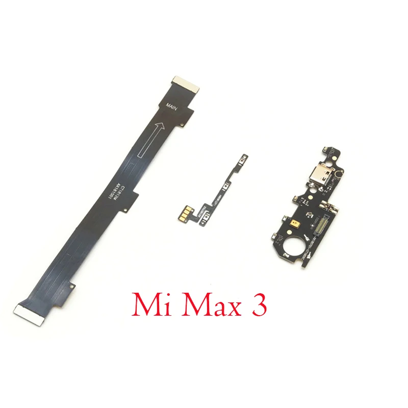 power Volume main board connector flex USB charging port connector flex cable For Xiaomi Mi Max 3 Mi Max3
power Volume main board connector flex USB charging port connector flex cable For Xiaomi Mi Max 3 Mi Max3